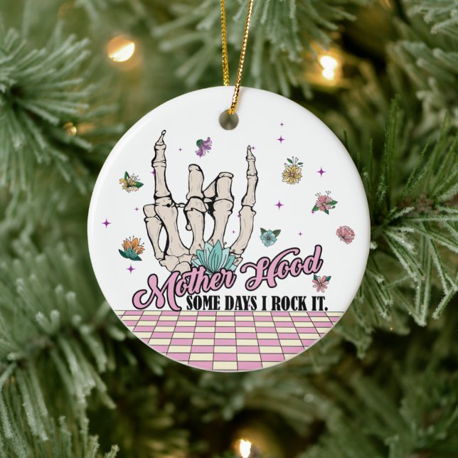 Moderskap - några dagar i Sten Julgransprydnad Keramik (Träd)