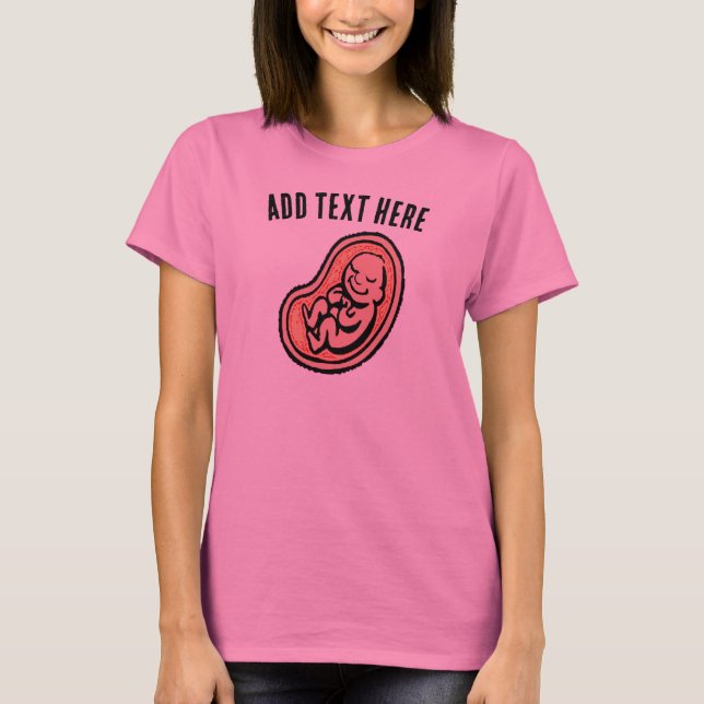 Moderskap överst t shirt (Framsida)