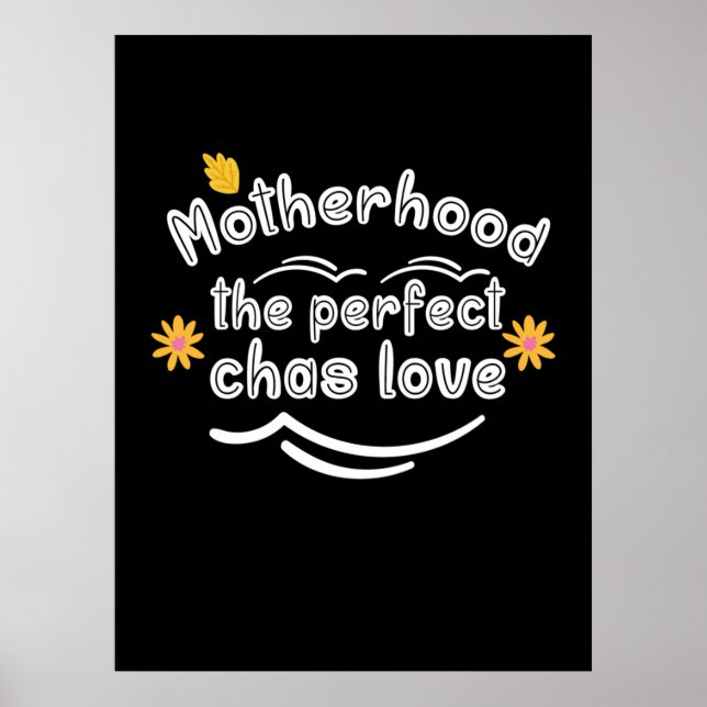 Moderskap Perfekten Chas Kärlek Poster (Framsidan)