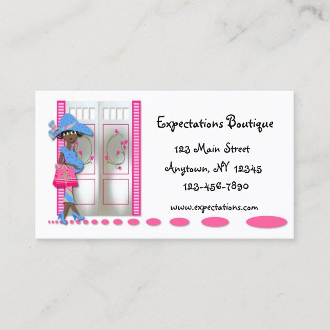 Moderskap Visitkort (Framsida)