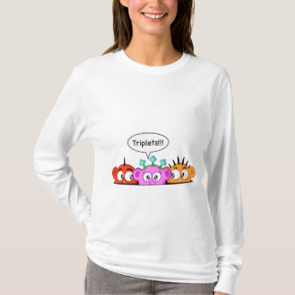 Moderskapdesign - Triplets! T-shirt