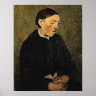 Modersohn-Becker - Gamla kvinnor med näsduk Poster