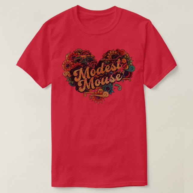 MODEST MOUSE T SHIRT (Design framsida)
