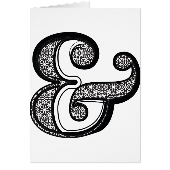 Modestilsort, symbol & hälsningskort (Framsidan)