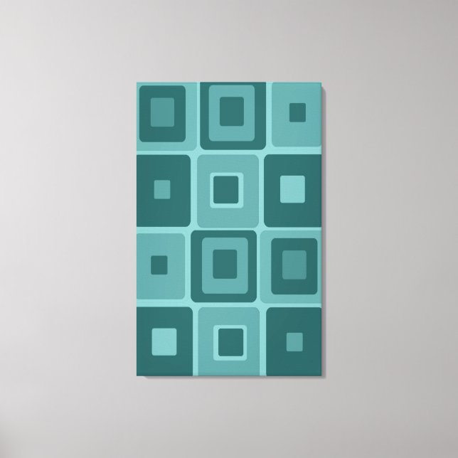 Modet anpassade på arbetsytan canvastryck (Framsida)