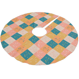 Modet Atomic Mönster Julgransmatta Borstad Polyester