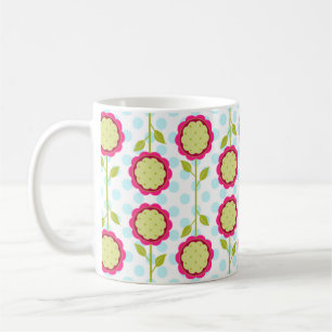 Modet blommar den Cofee muggen Kaffemugg