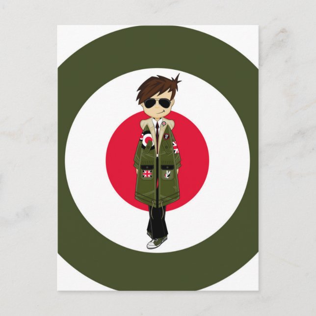 Modet coola vykort (Framsida)