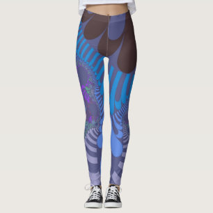 Modet Cornblomma Blue Leggings