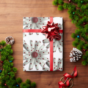 Modet daisy Flower Mode Blommigt Retro 60 s Garden Presentpapper