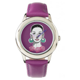 Modet Fleur 1960-talets kvinna Armbandsur