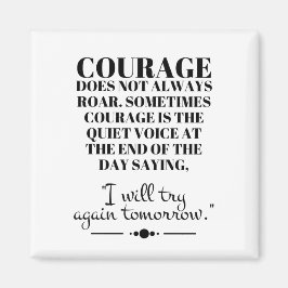 Modet går inte alltid magnet