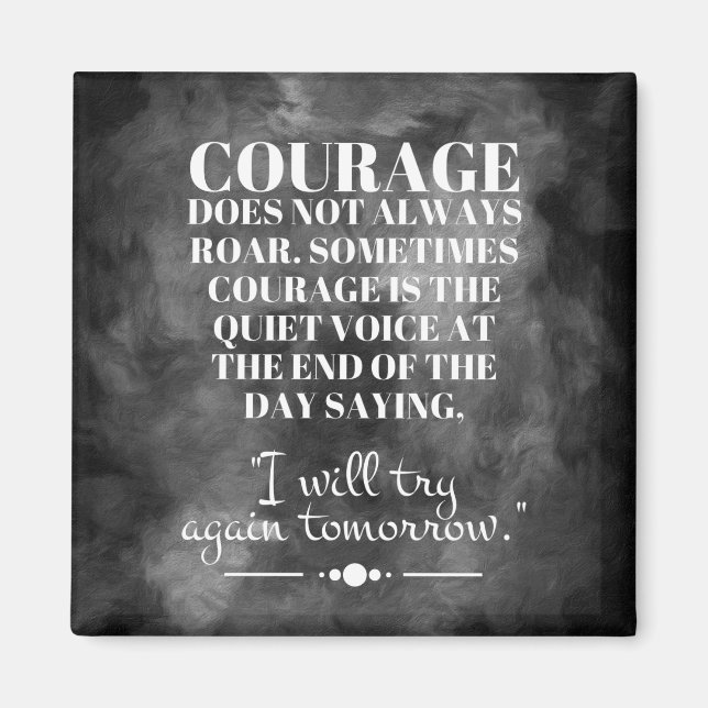 Modet går inte alltid magnet (Framsidan)