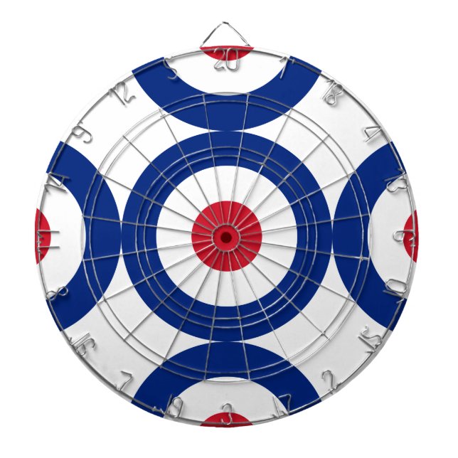 Modet - klassiker Roundel - Bullseyebågskytte Piltavla (Framsidan)