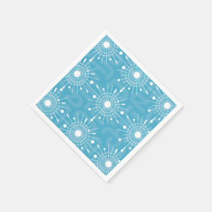 Modet "Mid Century Modern Atomic Sputnik Snowflake Pappersservett