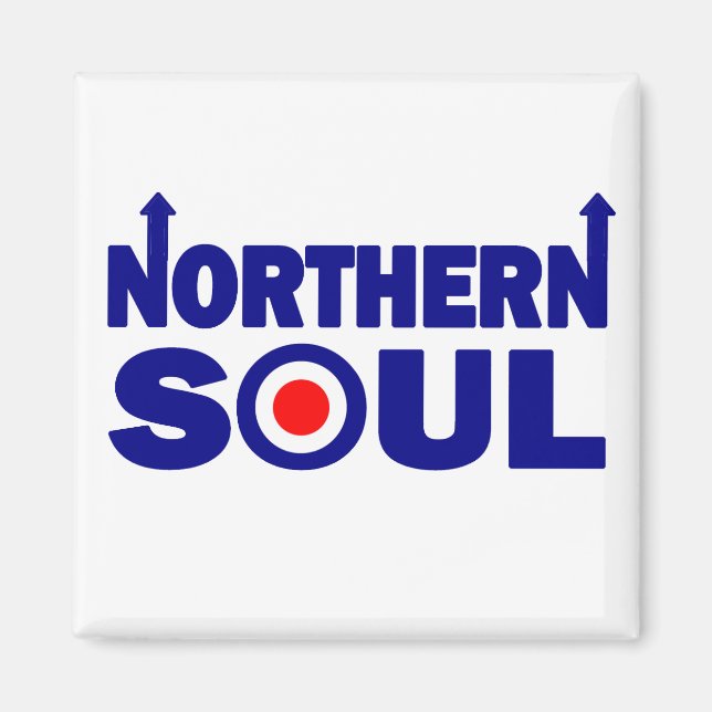 Modet Northern Soul Scooter Magnet (Framsidan)