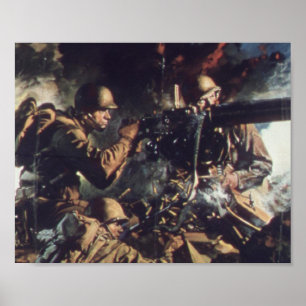Modet på Battlefield Poster