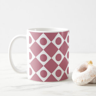 Modet Retro 60's Wildberry Kaffemugg