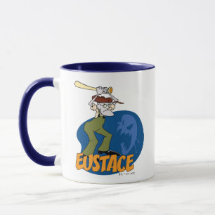 Modet till den fega Hund Eustace Graphic Mugg