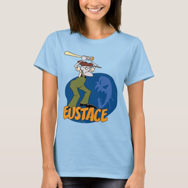 Modet till den fega Hund | Eustace Graphic T Shirt (Framsida)
