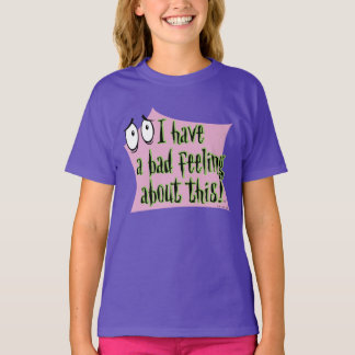 Modet till den fega Hund | Jag har en dålig känsla T Shirt