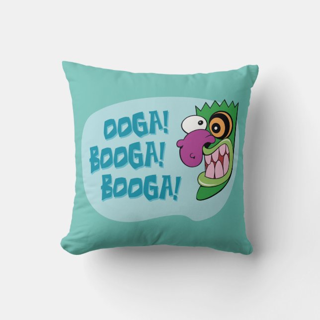 Modet till den fega Hund | Ooga Booga Booga! Kudde (Framsida)