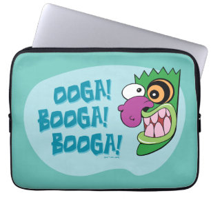Modet till den fega Hund Ooga Booga Booga! Laptop Fodral