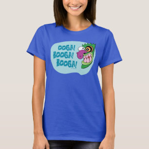 Modet till den fega Hund   Ooga Booga Booga! T Shirt