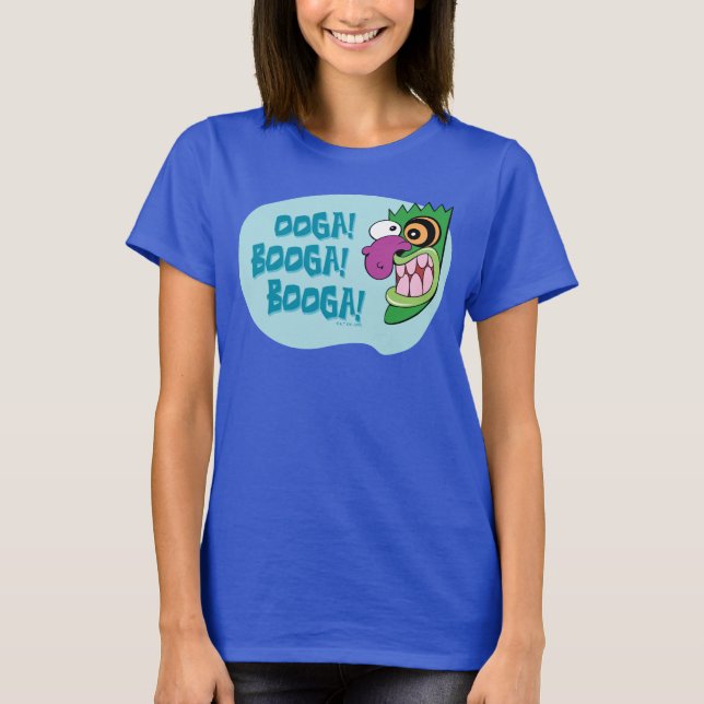 Modet till den fega Hund | Ooga Booga Booga! T Shirt (Framsida)