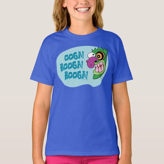 Modet till den fega Hund | Ooga Booga Booga! T Shirt (Framsida)