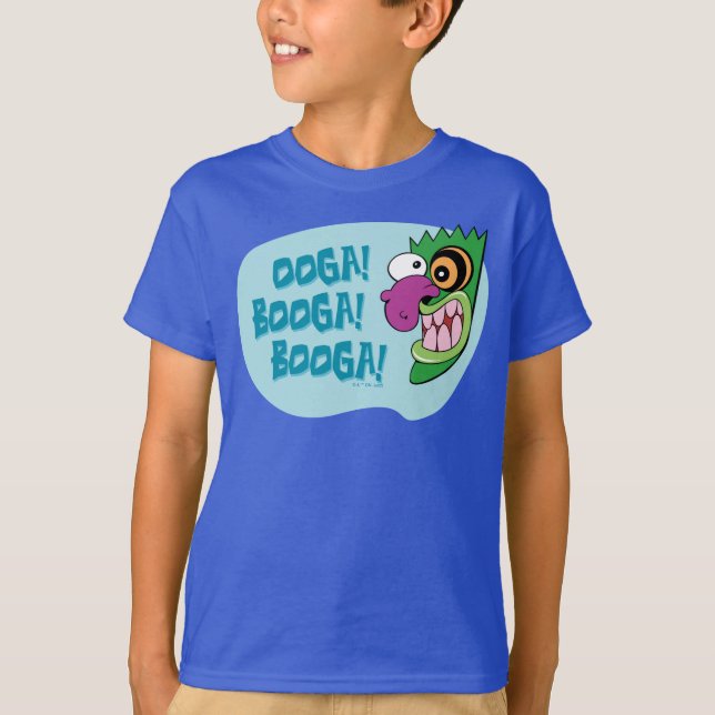 Modet till den fega Hund | Ooga Booga Booga! T Shirt (Framsida)