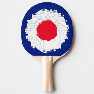 Modet uppsätta som mål design pingisracket