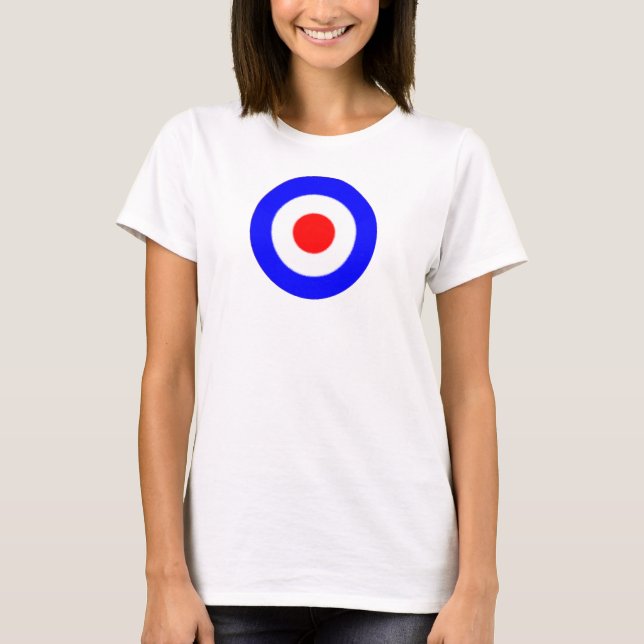 modet uppsätta som mål t shirt (Framsida)