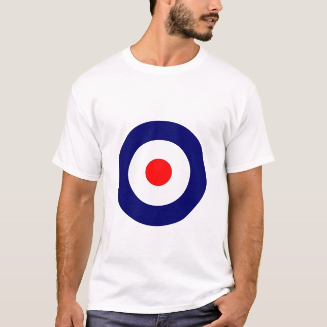 Modet uppsätta som mål tee shirt (Framsida)