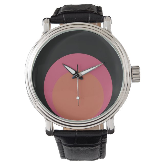 Modets cirklar armbandsur (Framsida)