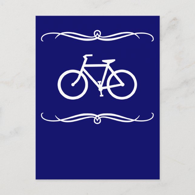 modets cykling vykort (Framsida)