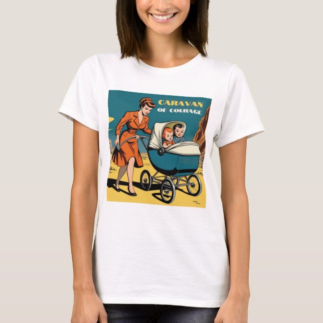 Modets karavan t shirt (Framsida)