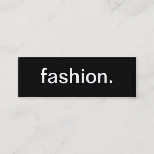 Modevisitkort Mini Visitkort