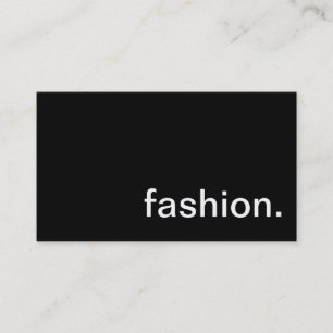 Modevisitkort Visitkort