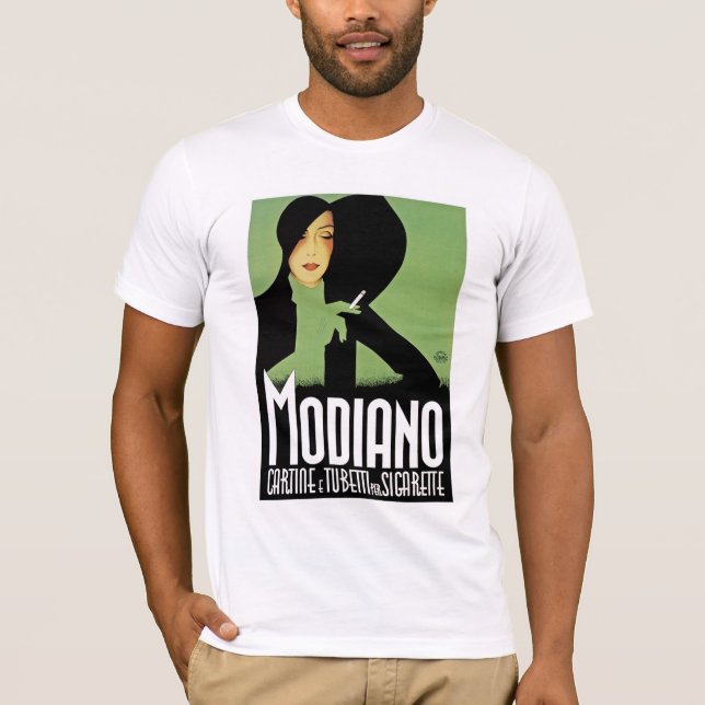 Modiano cigarettannons t-shirt (Framsida)