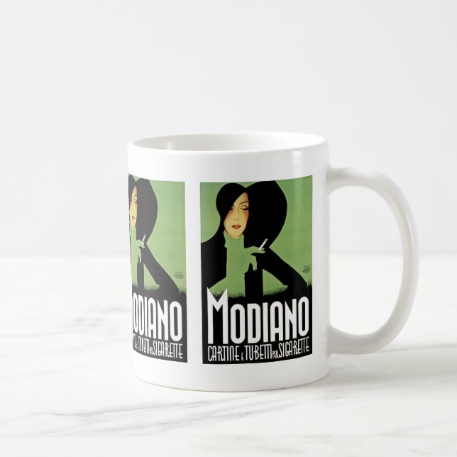 Modiano Cigarette Ad Kaffemugg (Höger)