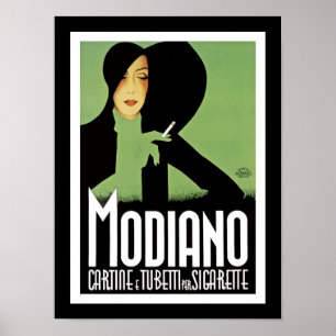 Modiano Cigarette  Poster