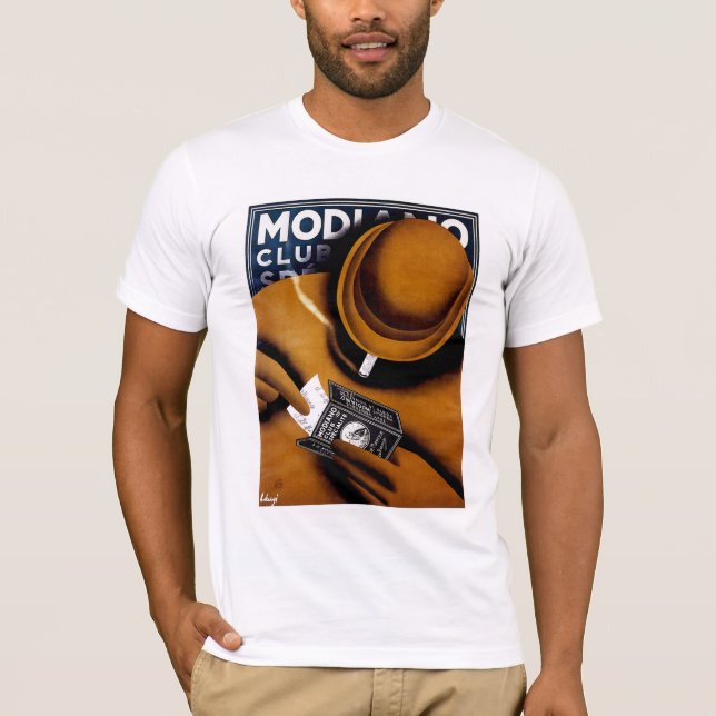 Modiano Cigarette  Tee Shirt (Framsida)