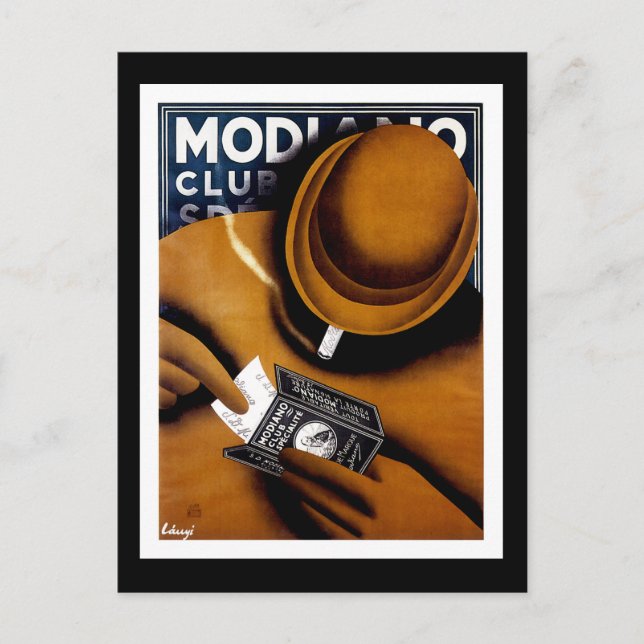 Modiano Cigarette  Vykort (Framsida)