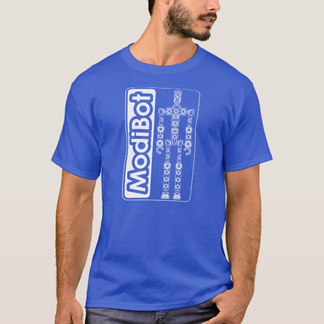 ModiBot "byggande din egna" T-shirt (Framsida)