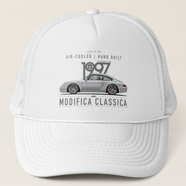 Modifica Classica | 1997 Carrera 4S arktiska Truckerkeps (Framsida)