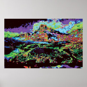 Modifierat berg, dd5 poster