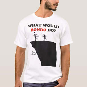 Modig Bondo för ring T-tröja T-shirt