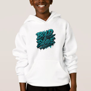 Modig & Djärv Graffiti-Hoodie T Shirt