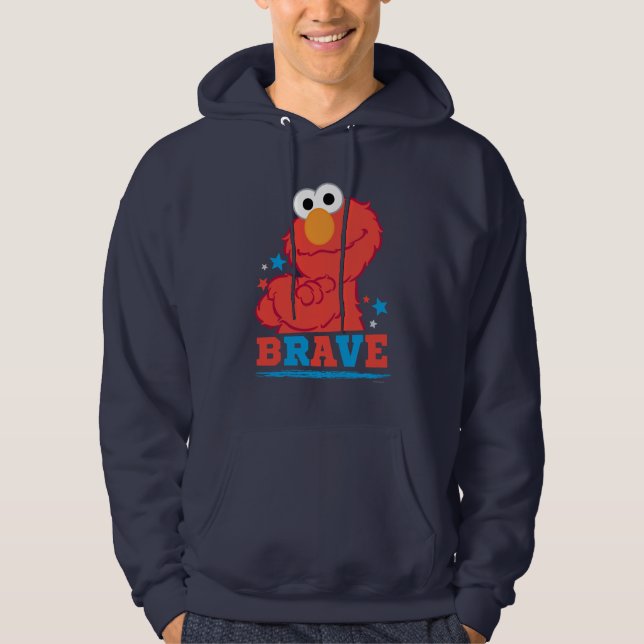 Modig Elmo Sweatshirt Med Luva (Framsida)